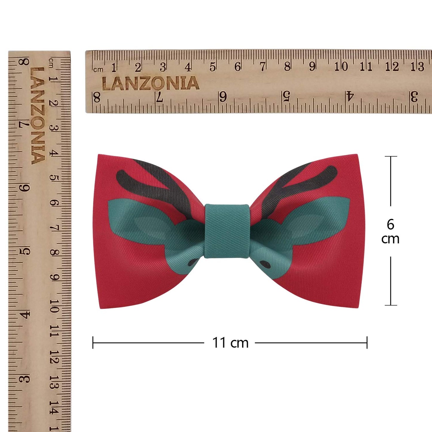 Fun Bow Ties for Men Original Design Print Funny Patterned Pre-Tied Particular Fantasy Theme Motif Bowties for Party